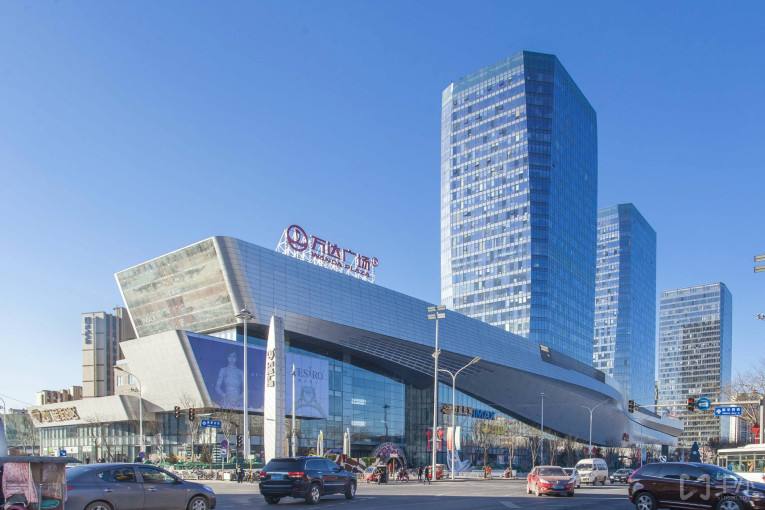 通州萬達廣場玻璃清潔作業(yè)